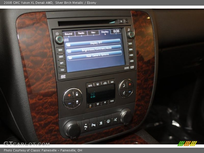 Silver Birch Metallic / Ebony 2008 GMC Yukon XL Denali AWD