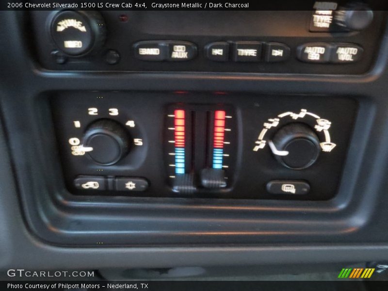 Graystone Metallic / Dark Charcoal 2006 Chevrolet Silverado 1500 LS Crew Cab 4x4