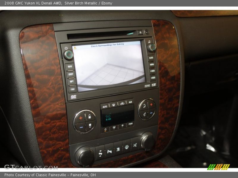Silver Birch Metallic / Ebony 2008 GMC Yukon XL Denali AWD