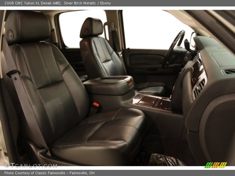 Silver Birch Metallic / Ebony 2008 GMC Yukon XL Denali AWD