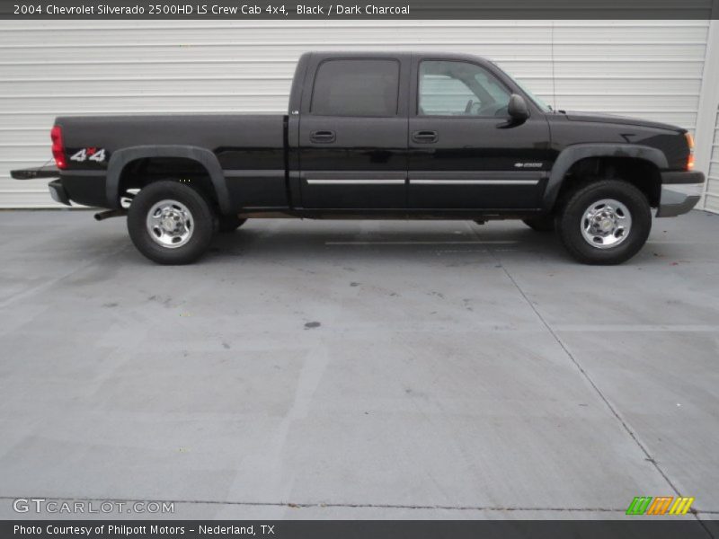 Black / Dark Charcoal 2004 Chevrolet Silverado 2500HD LS Crew Cab 4x4
