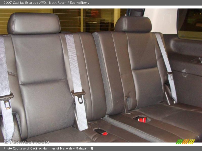 Black Raven / Ebony/Ebony 2007 Cadillac Escalade AWD