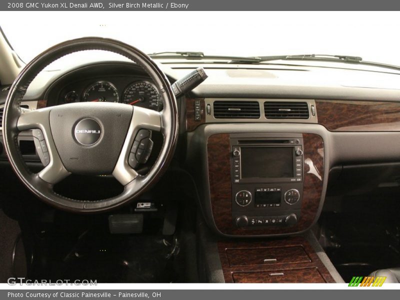 Silver Birch Metallic / Ebony 2008 GMC Yukon XL Denali AWD