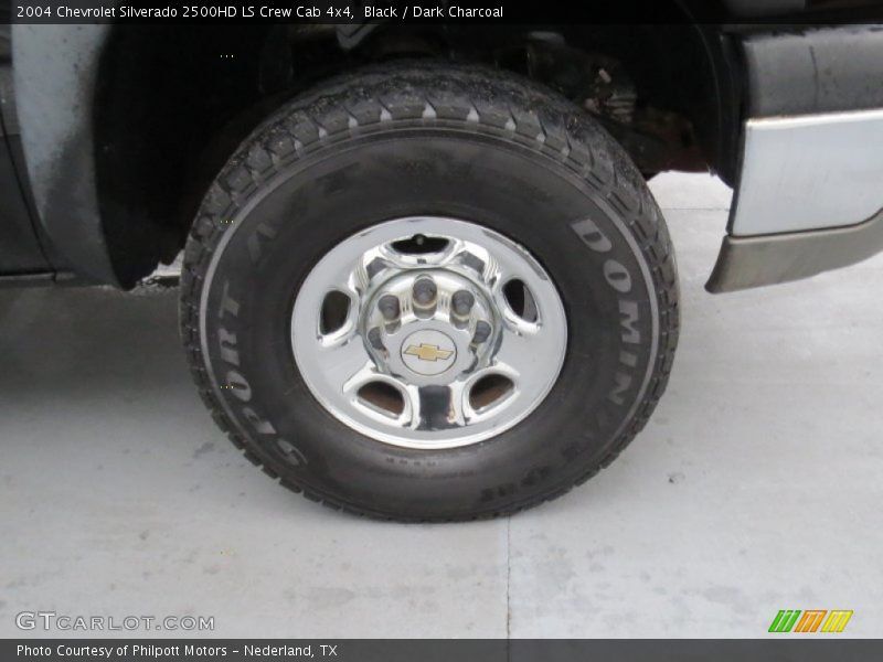 Black / Dark Charcoal 2004 Chevrolet Silverado 2500HD LS Crew Cab 4x4