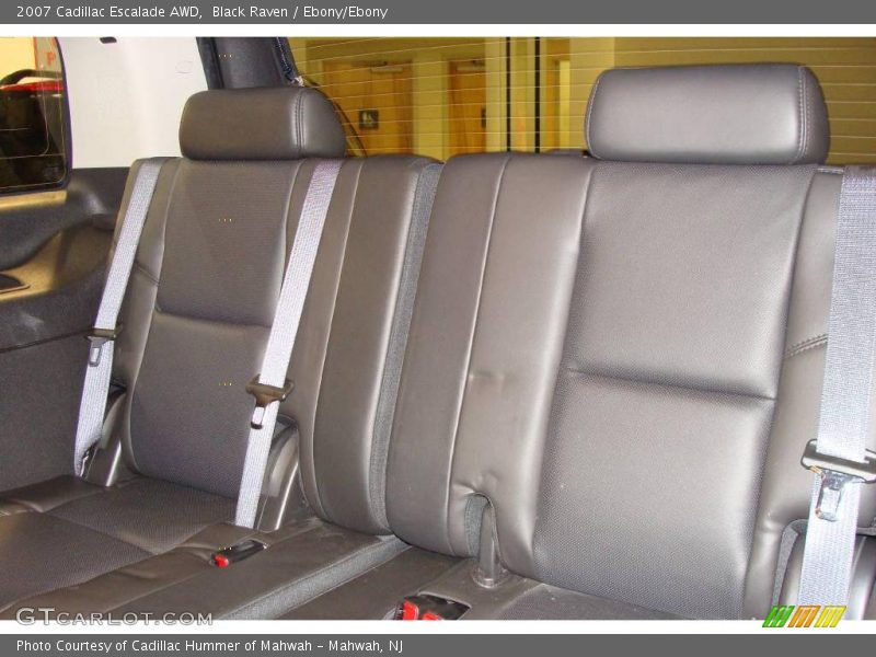 Black Raven / Ebony/Ebony 2007 Cadillac Escalade AWD