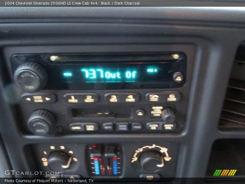 Black / Dark Charcoal 2004 Chevrolet Silverado 2500HD LS Crew Cab 4x4