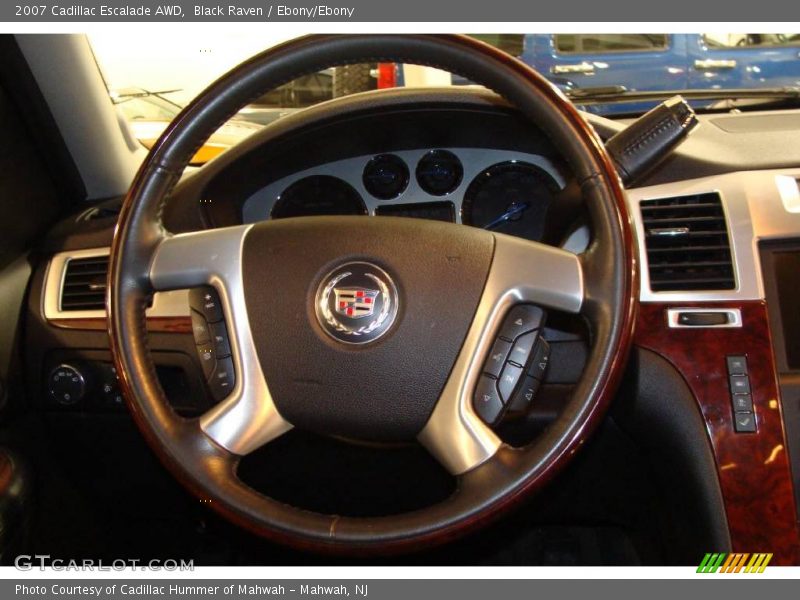 Black Raven / Ebony/Ebony 2007 Cadillac Escalade AWD