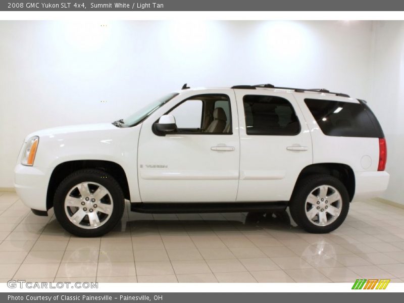 Summit White / Light Tan 2008 GMC Yukon SLT 4x4