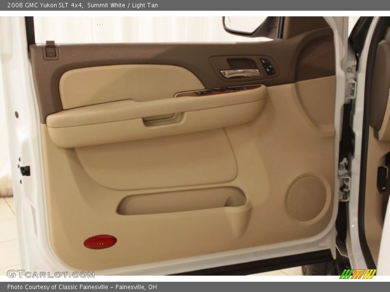 Summit White / Light Tan 2008 GMC Yukon SLT 4x4