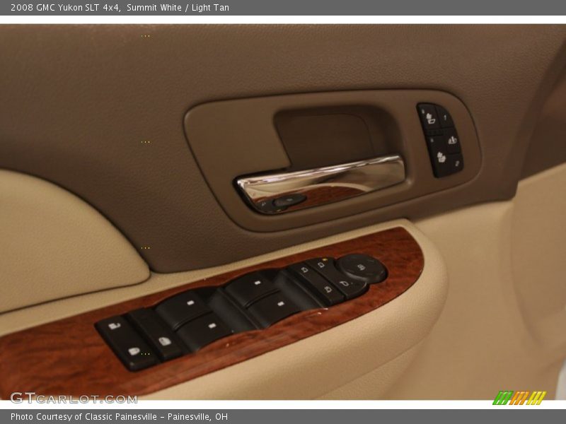 Summit White / Light Tan 2008 GMC Yukon SLT 4x4