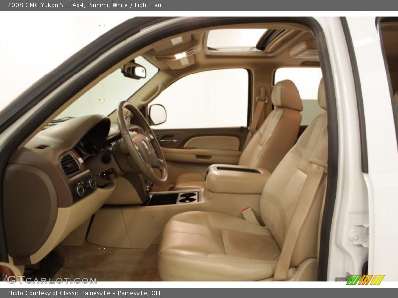 Summit White / Light Tan 2008 GMC Yukon SLT 4x4