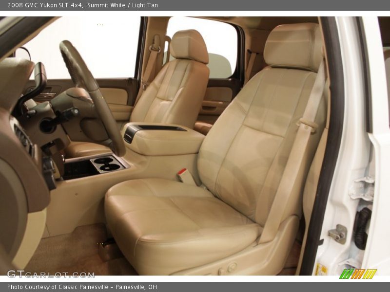 Summit White / Light Tan 2008 GMC Yukon SLT 4x4