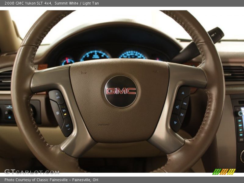 Summit White / Light Tan 2008 GMC Yukon SLT 4x4