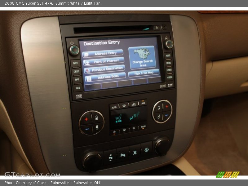 Summit White / Light Tan 2008 GMC Yukon SLT 4x4