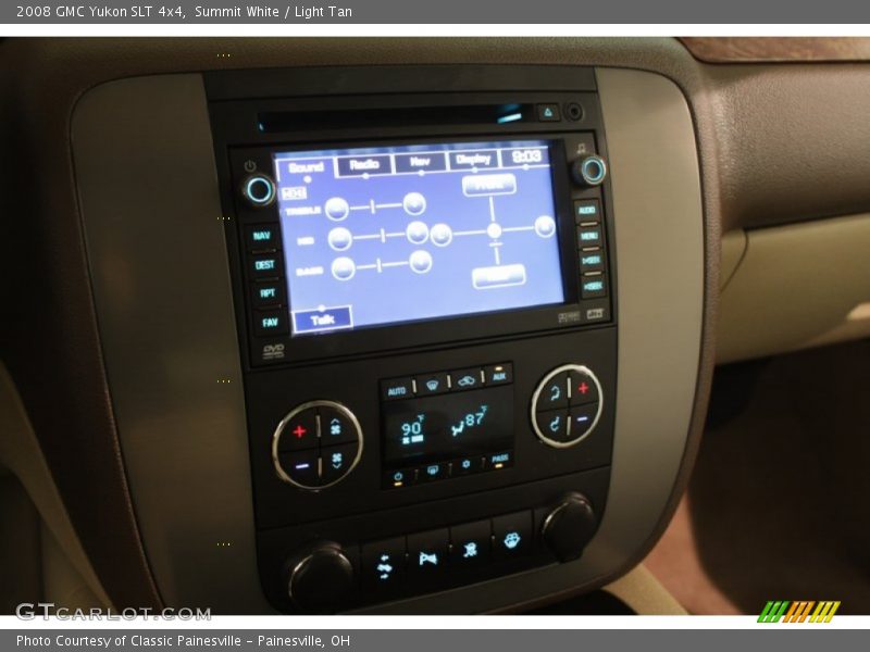 Summit White / Light Tan 2008 GMC Yukon SLT 4x4