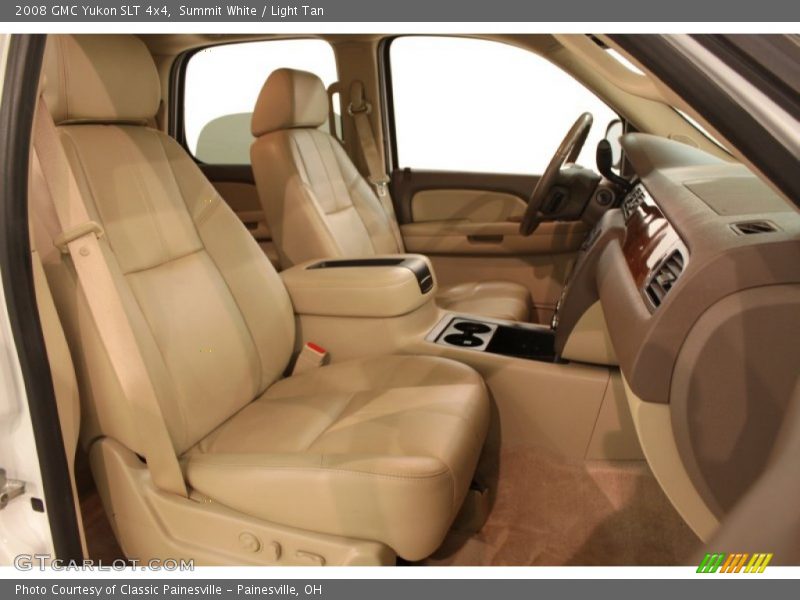 Summit White / Light Tan 2008 GMC Yukon SLT 4x4