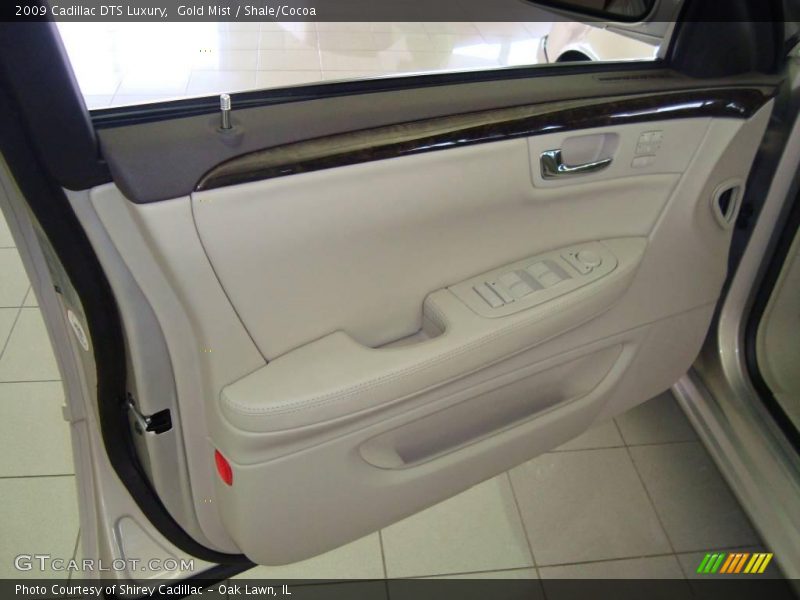 Gold Mist / Shale/Cocoa 2009 Cadillac DTS Luxury
