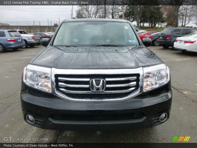 Crystal Black Pearl / Black 2013 Honda Pilot Touring 4WD
