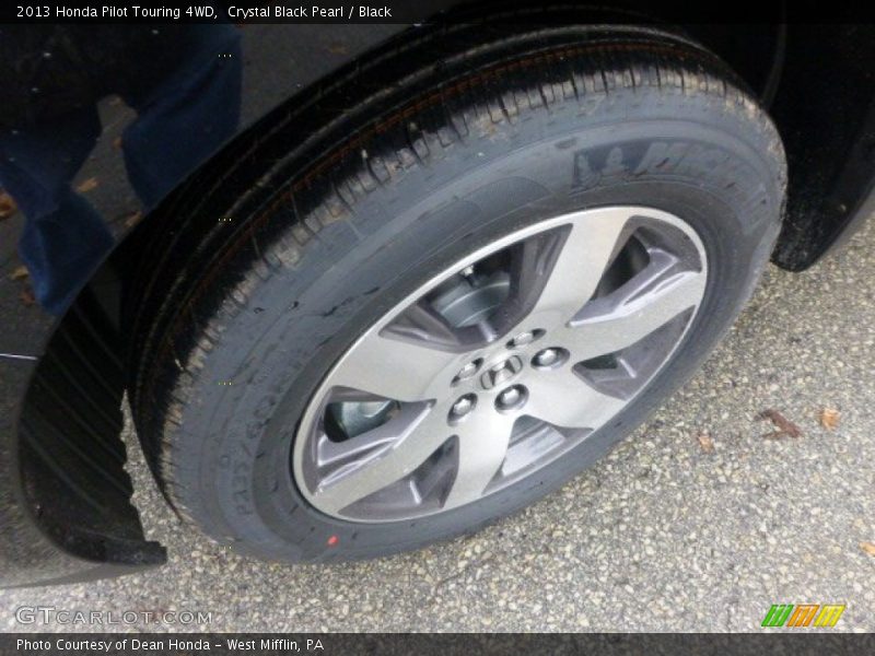 Crystal Black Pearl / Black 2013 Honda Pilot Touring 4WD