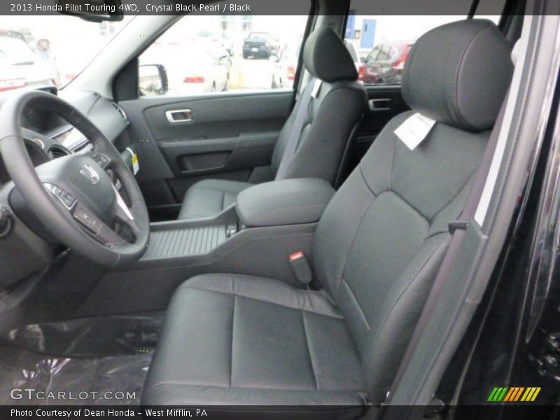  2013 Pilot Touring 4WD Black Interior