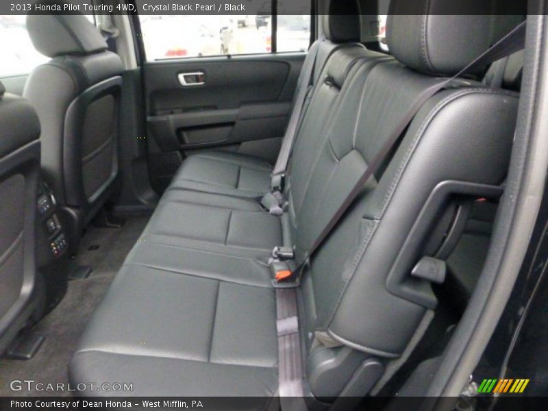 Rear Seat of 2013 Pilot Touring 4WD