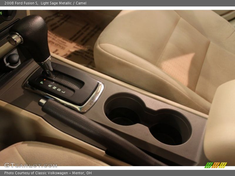 Light Sage Metallic / Camel 2008 Ford Fusion S