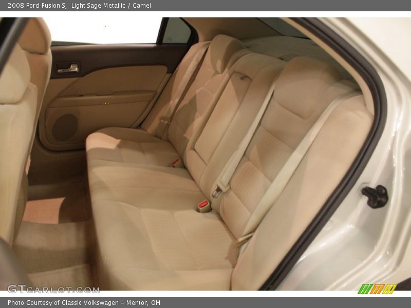 Light Sage Metallic / Camel 2008 Ford Fusion S