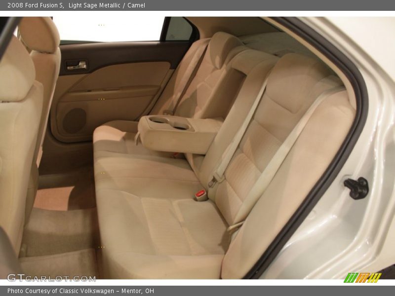 Light Sage Metallic / Camel 2008 Ford Fusion S