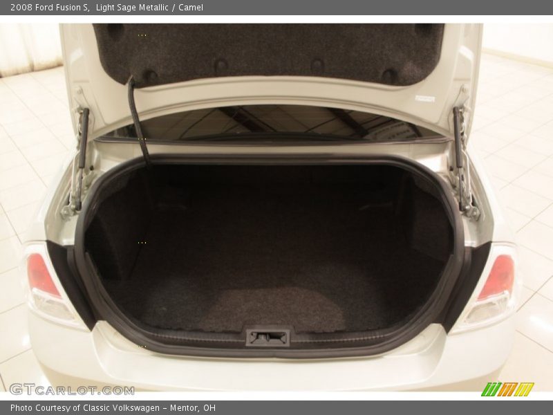 Light Sage Metallic / Camel 2008 Ford Fusion S