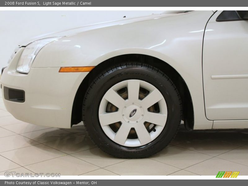 Light Sage Metallic / Camel 2008 Ford Fusion S