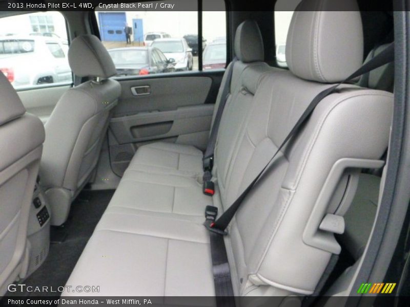 Rear Seat of 2013 Pilot EX-L 4WD