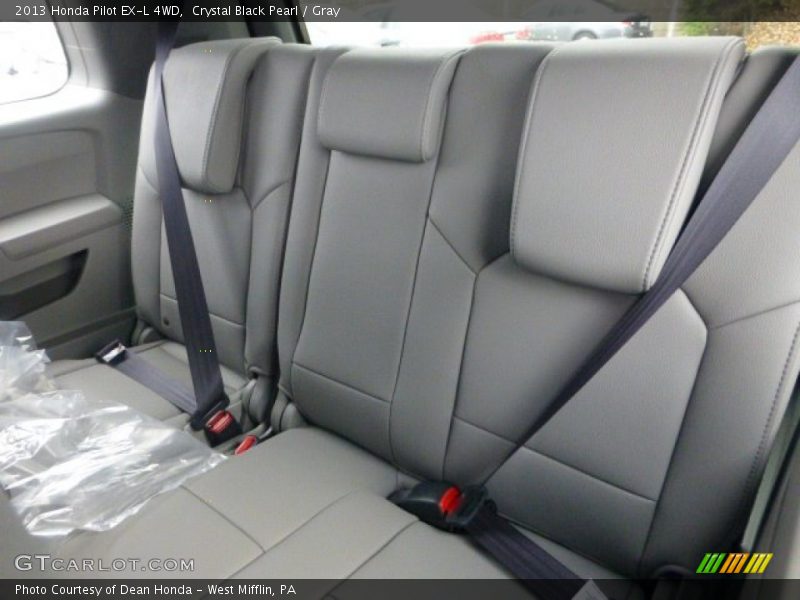 Rear Seat of 2013 Pilot EX-L 4WD