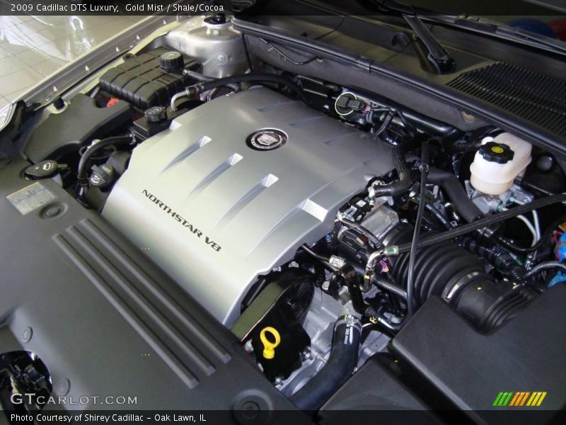 Gold Mist / Shale/Cocoa 2009 Cadillac DTS Luxury