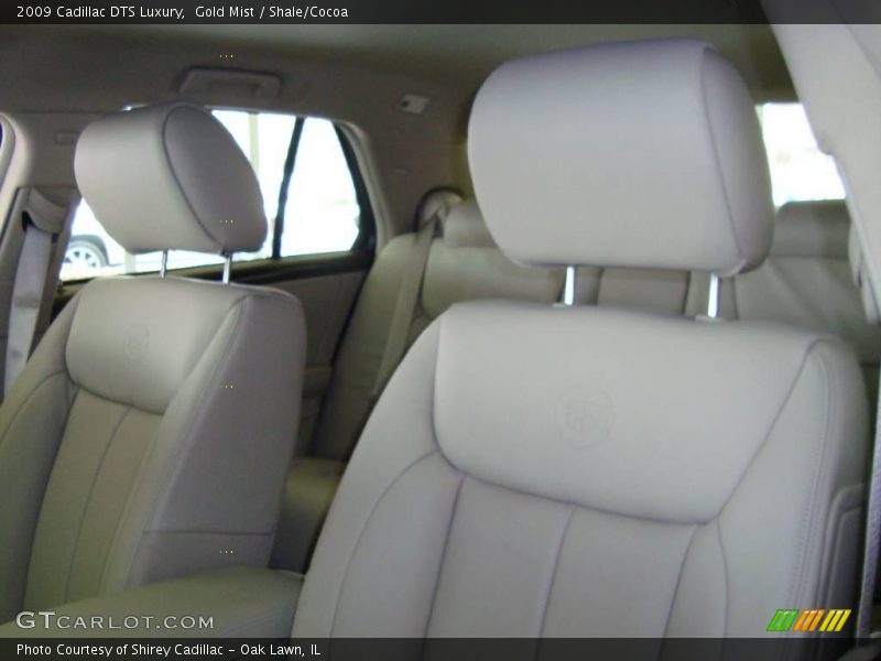 Gold Mist / Shale/Cocoa 2009 Cadillac DTS Luxury