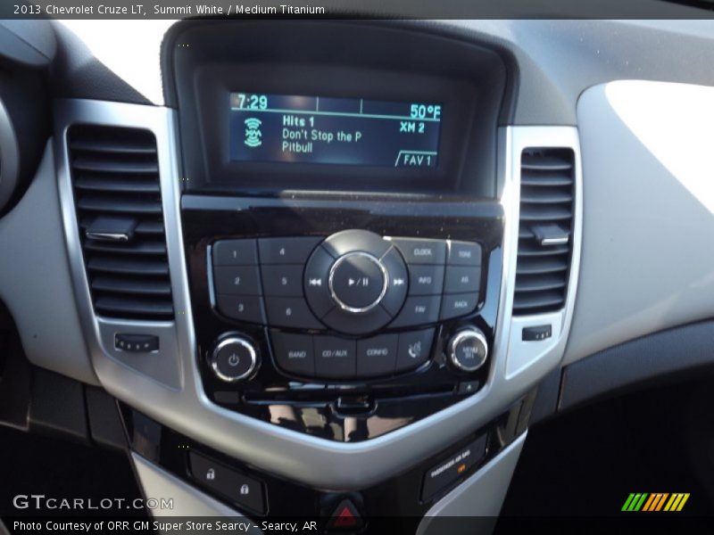 Summit White / Medium Titanium 2013 Chevrolet Cruze LT