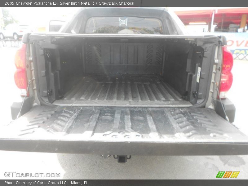 Silver Birch Metallic / Gray/Dark Charcoal 2005 Chevrolet Avalanche LS