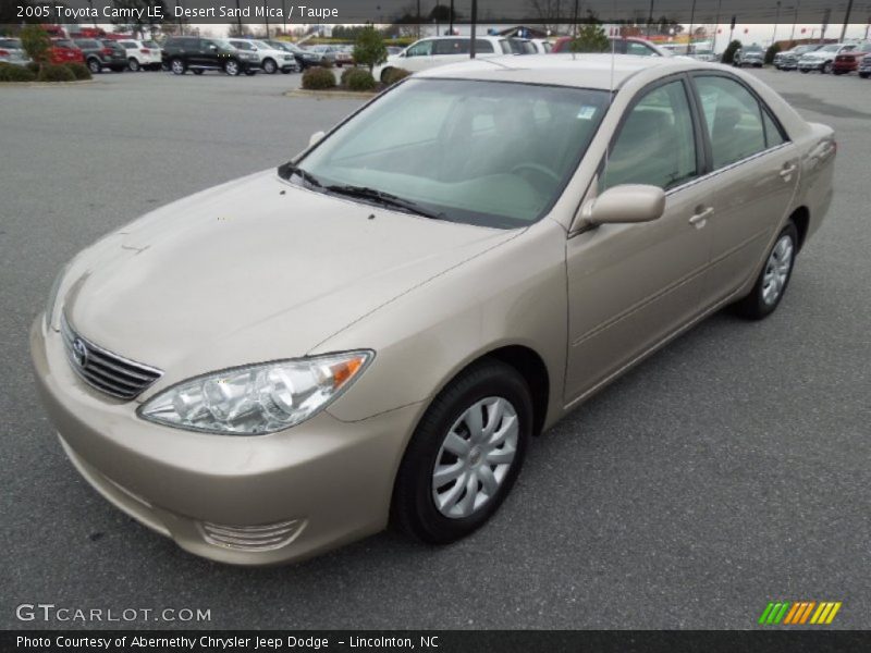 Desert Sand Mica / Taupe 2005 Toyota Camry LE