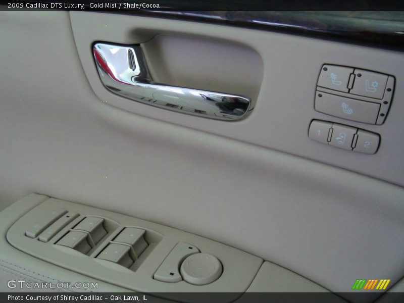 Gold Mist / Shale/Cocoa 2009 Cadillac DTS Luxury