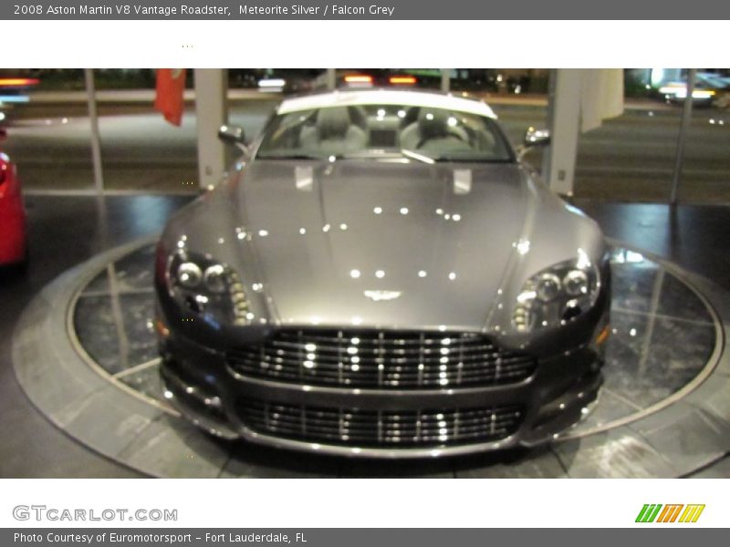 Meteorite Silver / Falcon Grey 2008 Aston Martin V8 Vantage Roadster