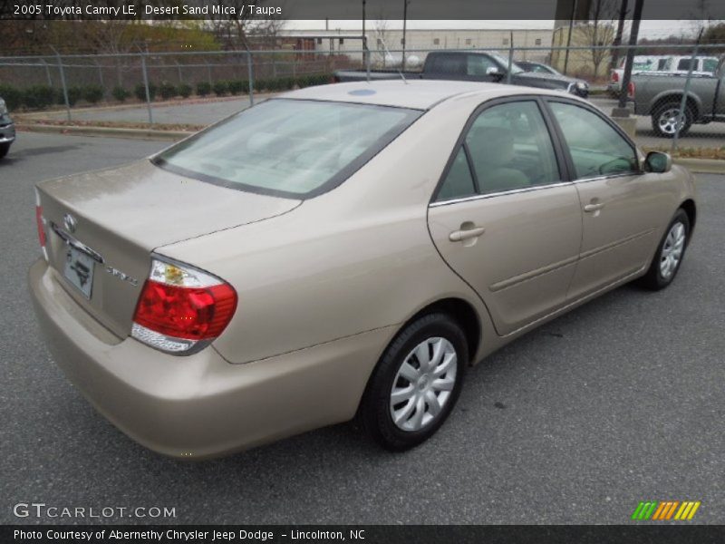 Desert Sand Mica / Taupe 2005 Toyota Camry LE