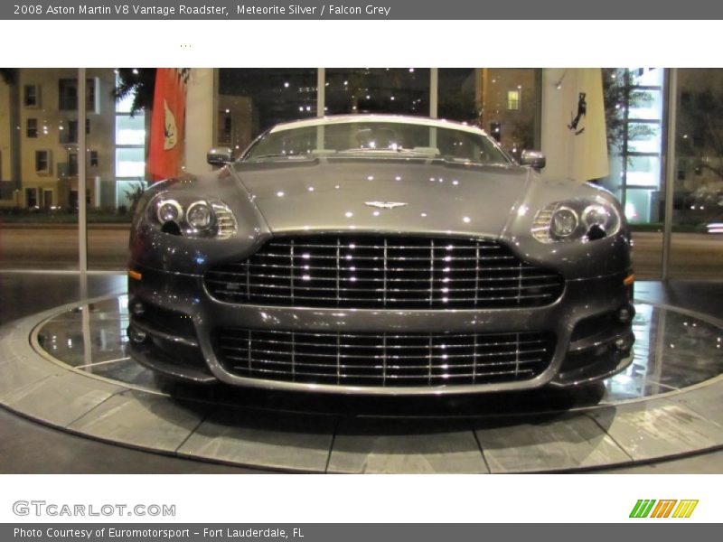 Meteorite Silver / Falcon Grey 2008 Aston Martin V8 Vantage Roadster