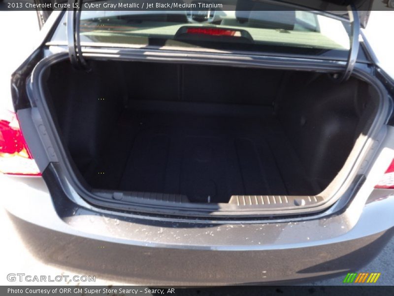 Cyber Gray Metallic / Jet Black/Medium Titanium 2013 Chevrolet Cruze LS