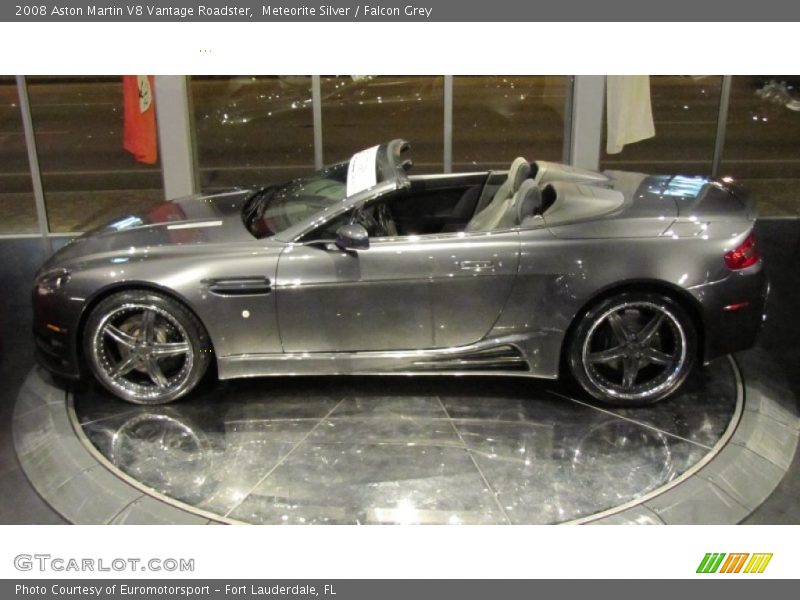  2008 V8 Vantage Roadster Meteorite Silver