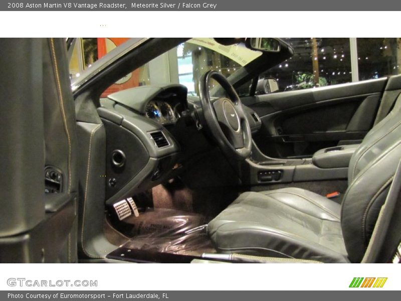 Meteorite Silver / Falcon Grey 2008 Aston Martin V8 Vantage Roadster