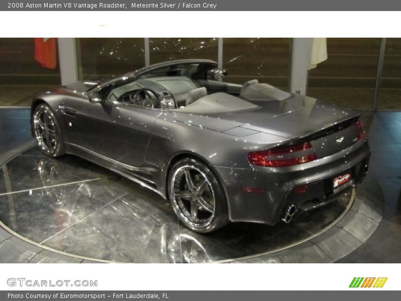 Meteorite Silver / Falcon Grey 2008 Aston Martin V8 Vantage Roadster