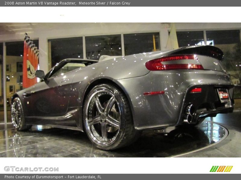 Meteorite Silver / Falcon Grey 2008 Aston Martin V8 Vantage Roadster
