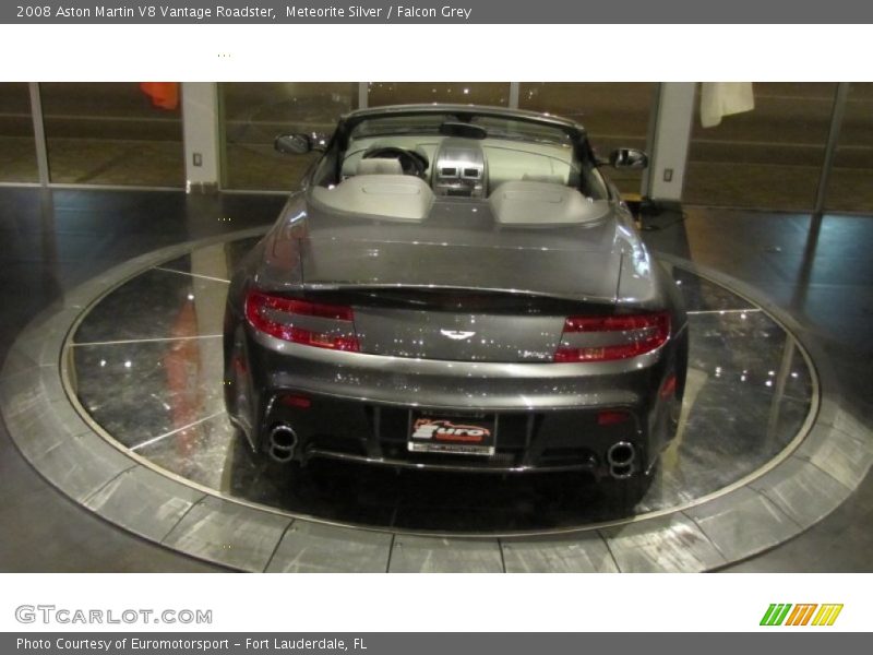 Meteorite Silver / Falcon Grey 2008 Aston Martin V8 Vantage Roadster