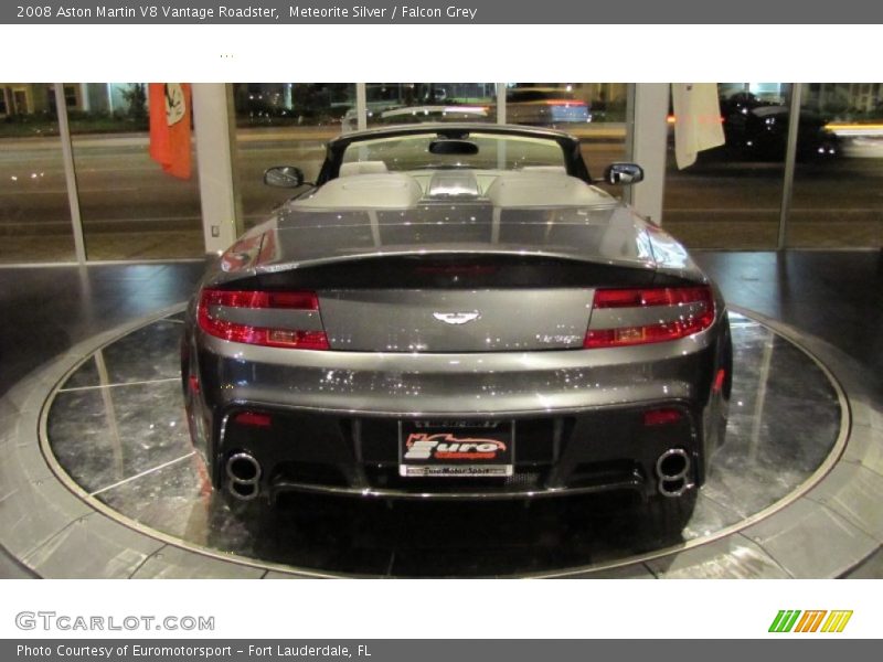 Meteorite Silver / Falcon Grey 2008 Aston Martin V8 Vantage Roadster