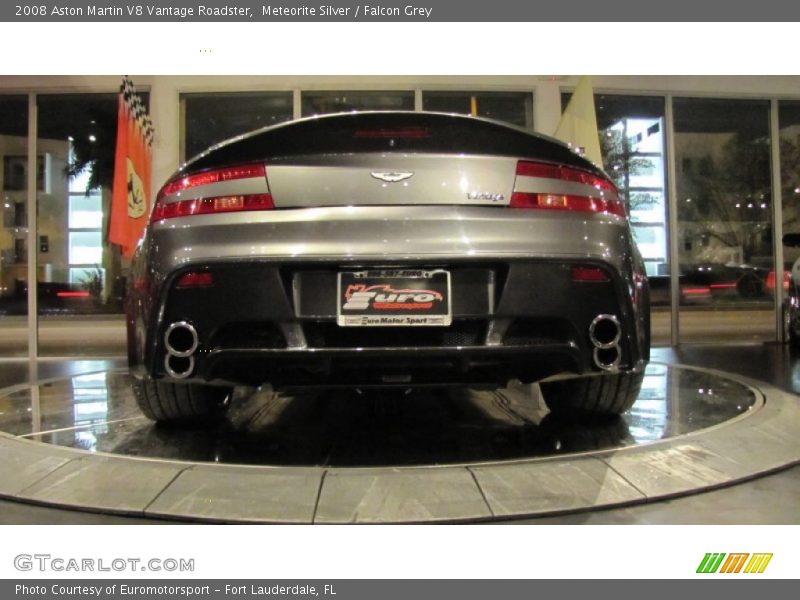 Meteorite Silver / Falcon Grey 2008 Aston Martin V8 Vantage Roadster