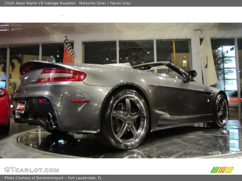 Meteorite Silver / Falcon Grey 2008 Aston Martin V8 Vantage Roadster